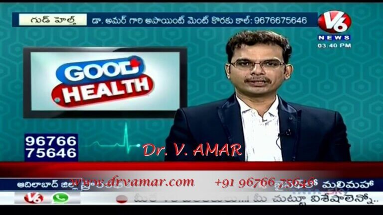 Dr. V. AMAR’s V6 TV Interview on Obesity & Diabetes Surgeries